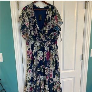 Lane Bryant Floral Dress 26/28